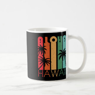 Aloha Hawaii Palm Tree Tropical Hawaiian Island Lo Coffee Mug