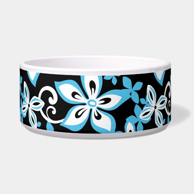 ALOHA HAWAII PATTERN BLACK/BLUE (Front)
