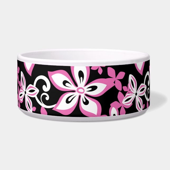 ALOHA HAWAII PATTERN BLACK/PINK (Front)