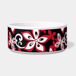 ALOHA HAWAII PATTERN BLACK/RED