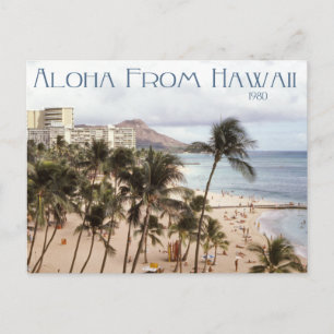 Aloha Hawaii Postcard