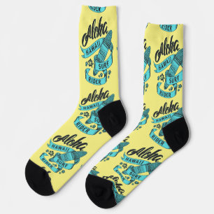 Aloha Hawaii Surf Rider Thunder_Cove Socks