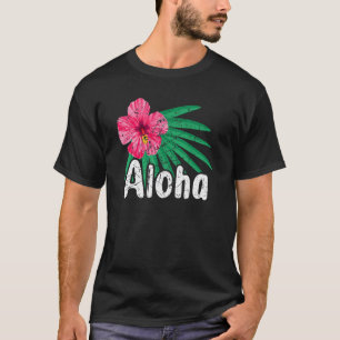 Aloha Hawaii Surfing Retro Sunset 19 T-Shirt