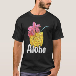 Aloha Hawaii Surfing Retro Sunset 6 T-Shirt