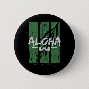 Aloha Hawaii Surfing Sunset Beach 6 Cm Round Badge