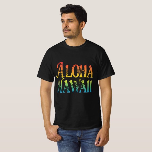 Aloha Hawaii T-Shirt (Front Full)