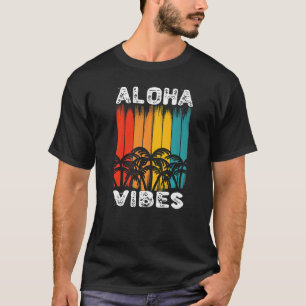 Aloha Hawaii Tiki Retro Vintage Maui Ohana Premium T-Shirt