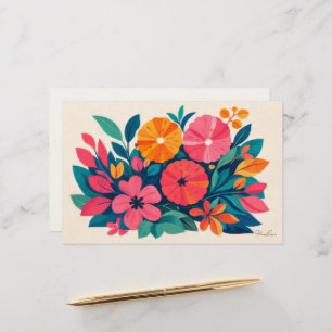 Aloha hawaii tropical art blank stationery
