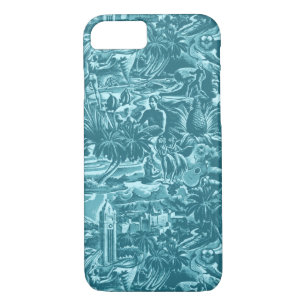 Aloha Hawaii Tropical Scenic of Oahu Case-Mate iPhone Case