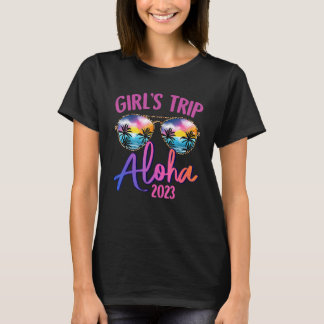 Aloha Hawaiian 2023 Girls Trip Sunglasses Summer G T-Shirt