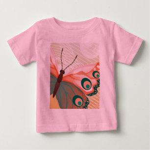 Aloha Hawaiian Butterfly Wedding Love Art Destiny Baby T-Shirt