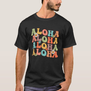 Aloha Hawaiian Flower Hawaii Vacation Women Men Ki T-Shirt