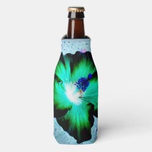 Aloha Hawaiian Hibiscus bottle wrap Cooler