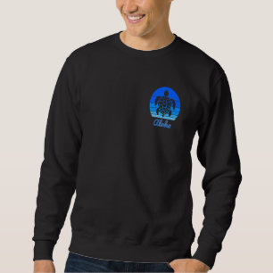 Aloha Hawaiian Honu Turtle Tribal Sea Turtle Sweatshirt