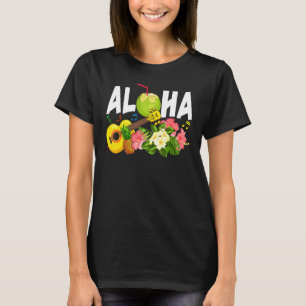 Aloha Hawaiian Pineapple  Summer Tie Dye Men Women T-Shirt