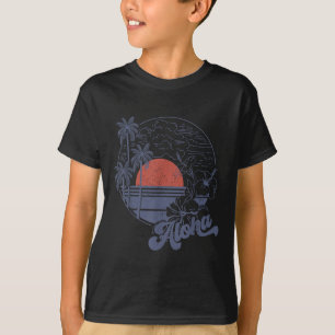 Aloha Hello Summer Vacation Hawaii Beach Family Ma T-Shirt
