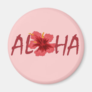 Aloha Hibiscus magnet