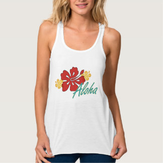 Aloha Hibiscus Singlet