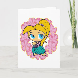 "Aloha Honeys" Greeting Cards in Pink