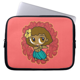 Aloha Honeys Hula Girl Plumeria Neoprene Laptop Sleeve