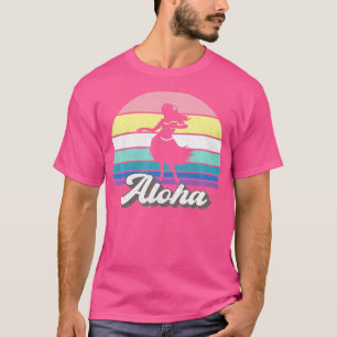 Aloha Hula Dancer Girl Cute Hawaiian Hawaii Dance T-Shirt