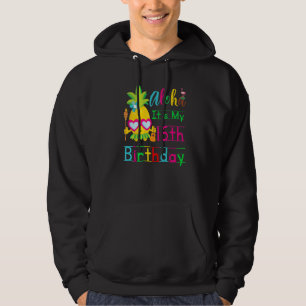 Aloha It's My 16th Birthday Hawaii Second Girls Lu Hoodie