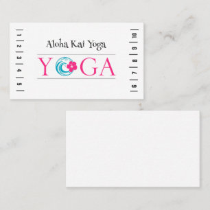 Aloha Kai Yoga Punch Card