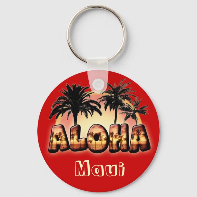 Aloha Key Ring (Front)