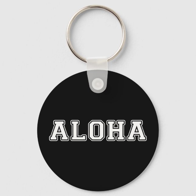 Aloha Key Ring (Front)