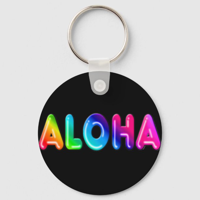 Aloha Key Ring (Front)