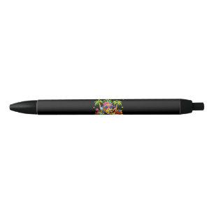 Aloha Kindergarten Pineapple Hawaii Back to School Black Ink Pen