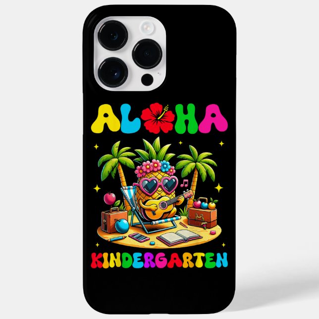 Aloha Kindergarten Pineapple Hawaii Back to School Case-Mate iPhone Case (Back)