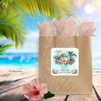 Aloha Luau Tropical Island Beach Sweet 16 Party