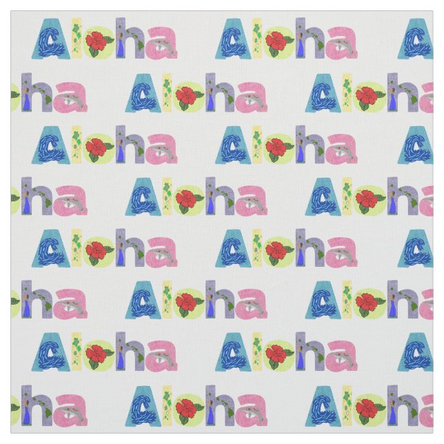 Aloha Material Fabric (Swatch)