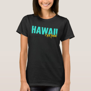 Aloha Maui Hawaii  Hawaiian Sports Maui Surfing T-Shirt