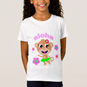 aloha monkey screen tee