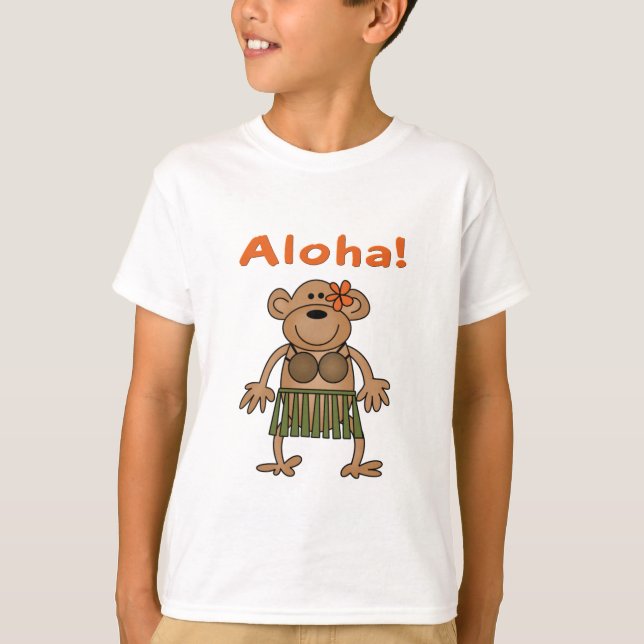 Aloha Monkey T-Shirt (Front)