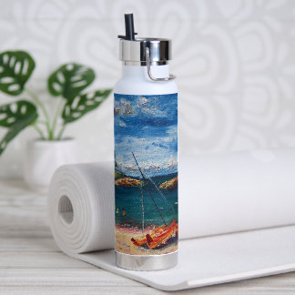 Aloha Morning painting Water Bottle