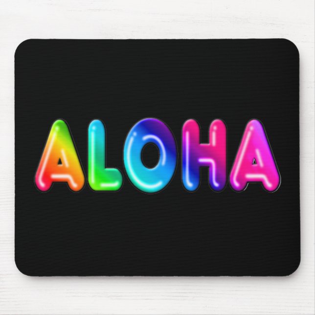 Aloha Mouse Pad (Front)