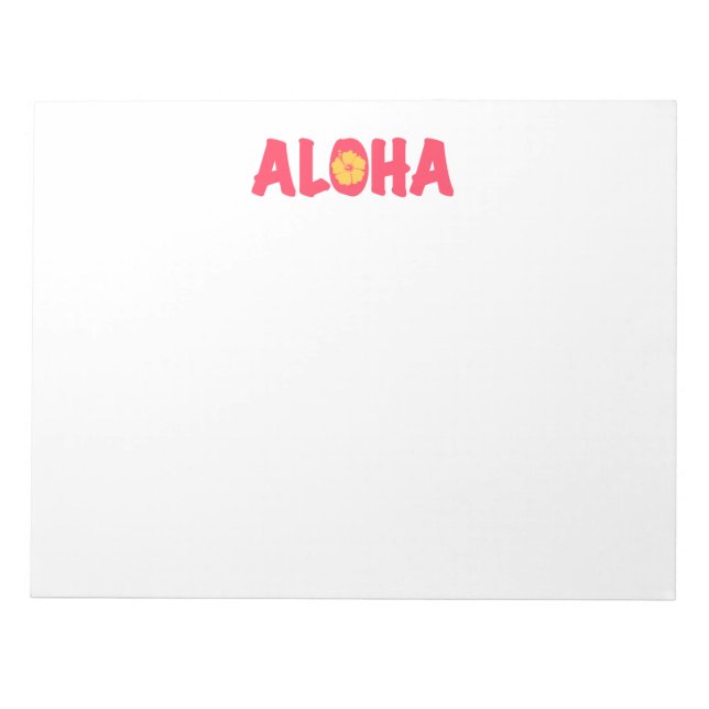 Aloha Notepad (Front)