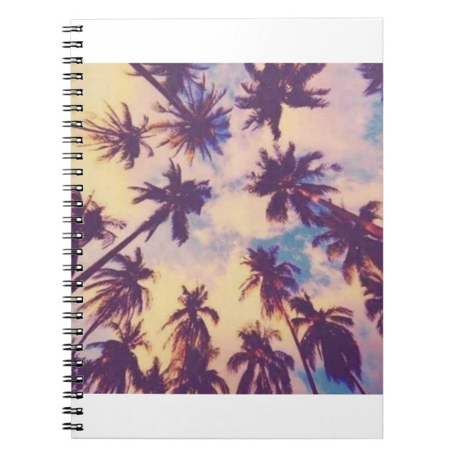 Aloha Palm Notebook (Front)