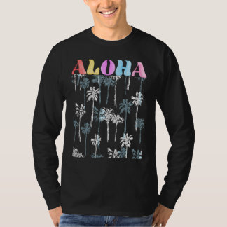 ALOHA PALM TREES MEN WOMEN KIDS T-Shirt