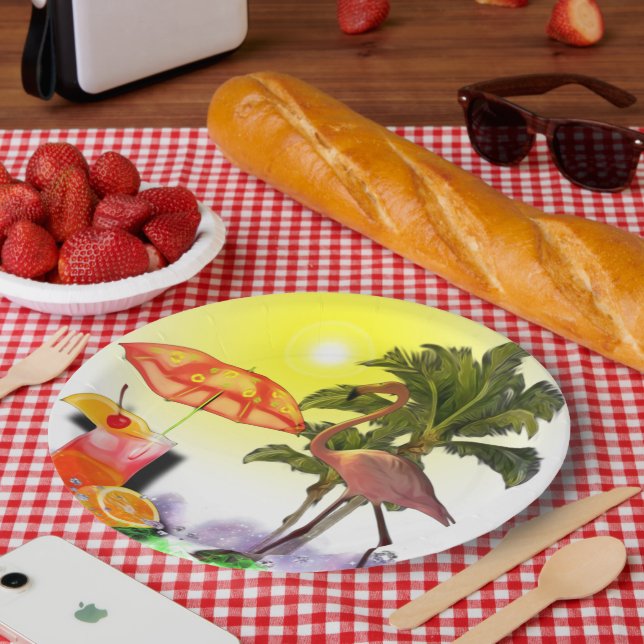 Aloha Party  Paper Plate (Picnic)