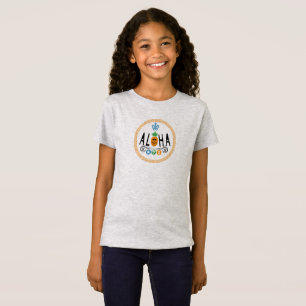 Aloha Pineapple Design - Girls' Fine Jersey T-Shir T-Shirt