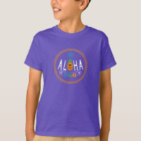Aloha Pineapple Design - Kids' Basic T-Shirt