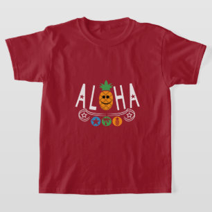Aloha Pineapple Design - Kids' Basic T-Shirt