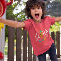 Aloha Pineapple Design - Kids' Hanes TAGLESS® T-Sh