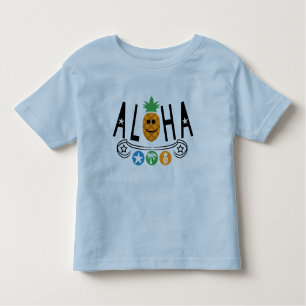 Aloha Pineapple Design - Toddler Fine Jersey T-Shi Toddler T-Shirt