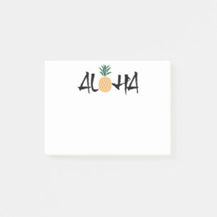 Aloha Pineapple Post-it Notes