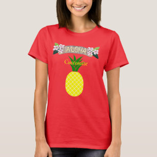 Aloha Pineapple Thunder_Cove T-Shirt